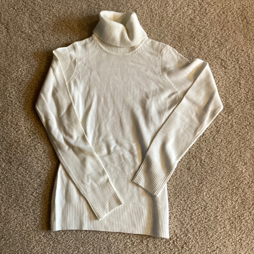 French connection white sweater